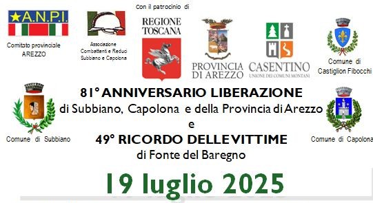 Subbiano-Capolona sull’Alpe di Catenaia la Festa di Liberazione