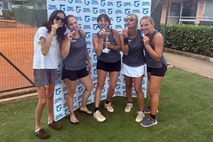 Il Tennis Giotto trionfa nel campionato regionale femminile di D3