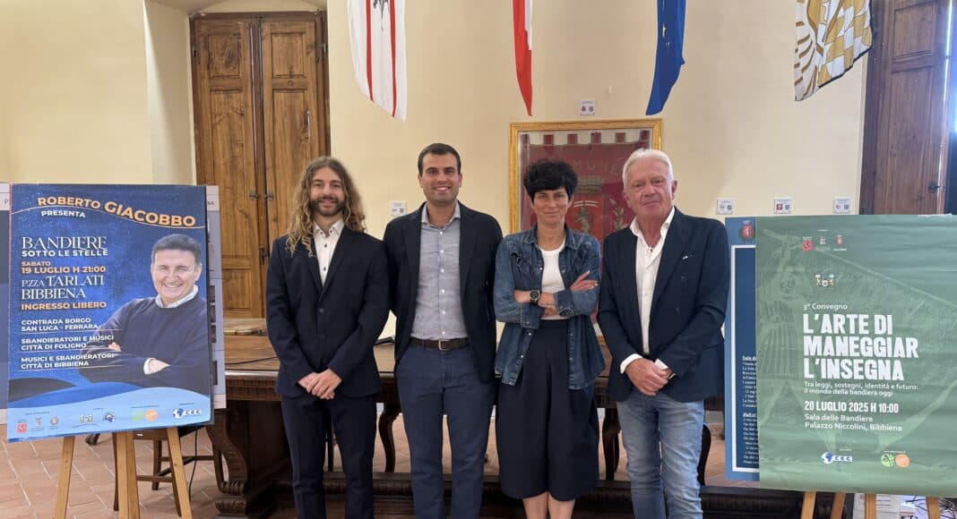 A Bibbiena Bandiere sotto le stelle, conduce Roberto Giacobbo
