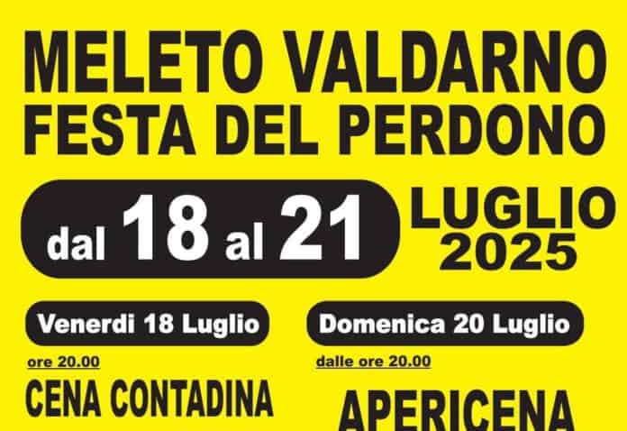 festa del Perdono di Meleto