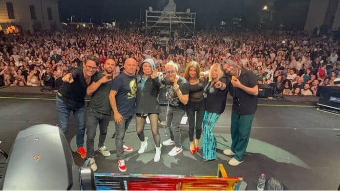 Il chitarrista Michele Castellani in tour con Loredana Bertè