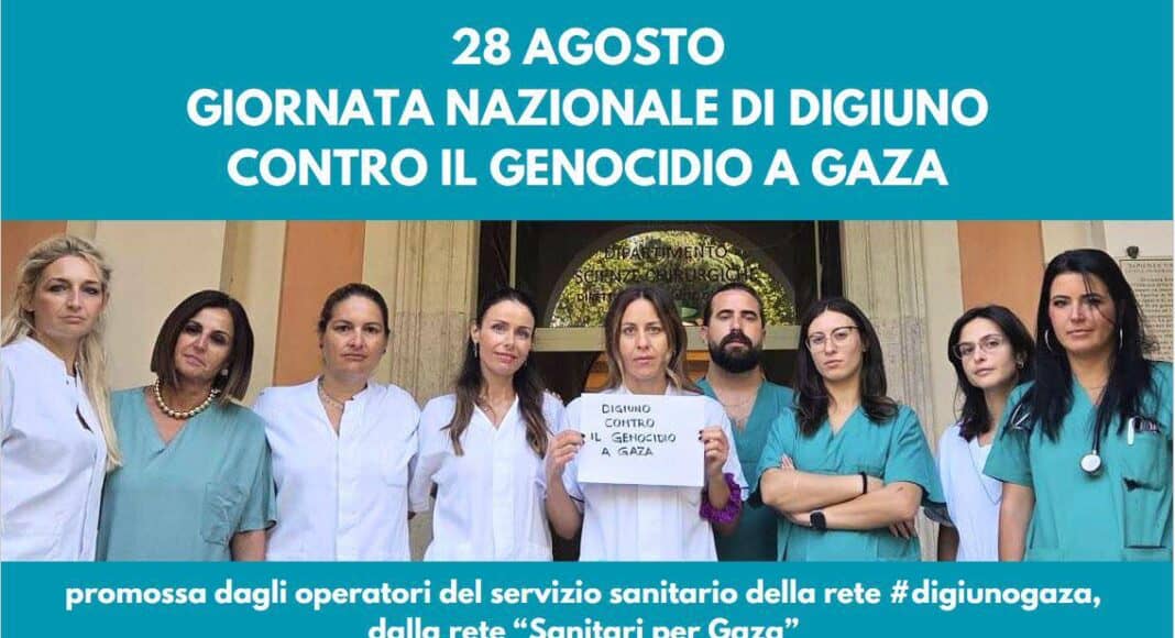 giornata nazionale di digiuno contro il genocidio a Gaza