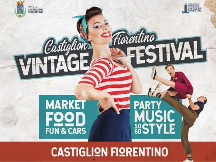 A Castiglion Fiorentino ritorna il Vintage Festival dal 14 agosto
