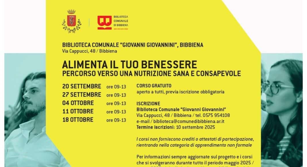 Biblioteca di Bibbiena alimentazione e benessere
