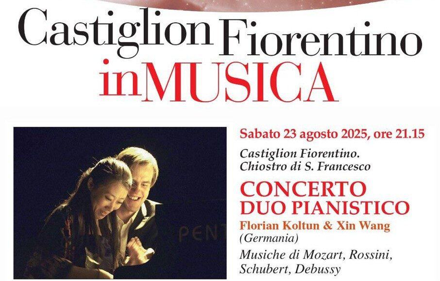Castiglion Fiorentino il Duo Pianistico Koltun & Wang