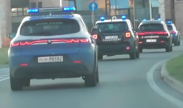 Controlli polizia carabinieri Arezzo e Montevarchi