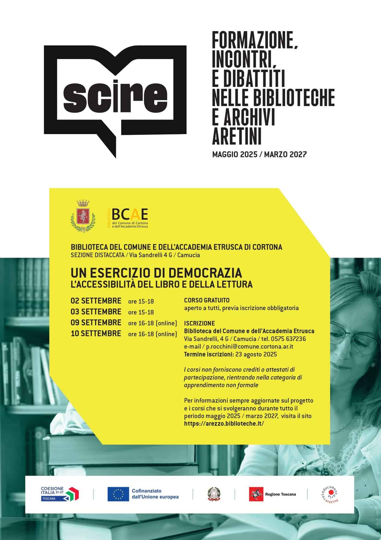 Cortona, Biblioteca e all’Accademia Etrusca