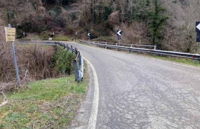 Lavori sul ponte Sp70 di Montemignaio