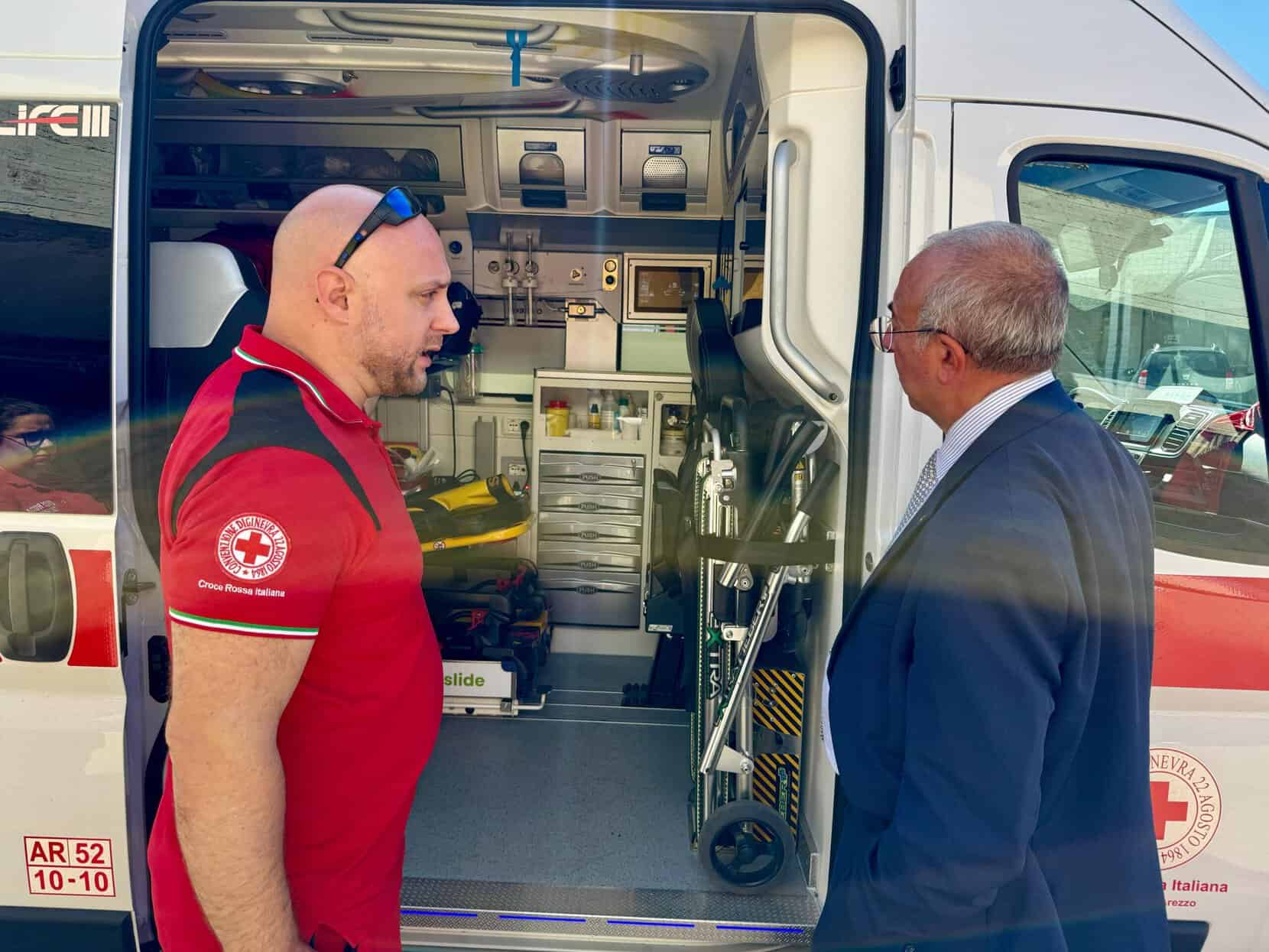 Prefetto in visita al 118