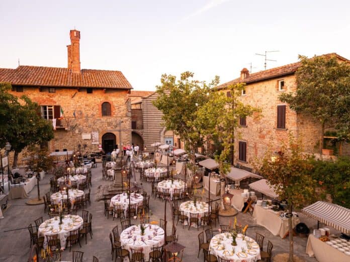 Lucignano Cena sotto le stelle
