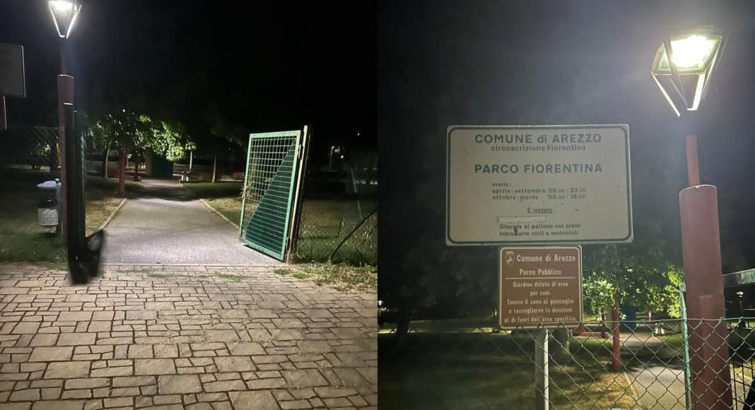 parco di via Fiorentina