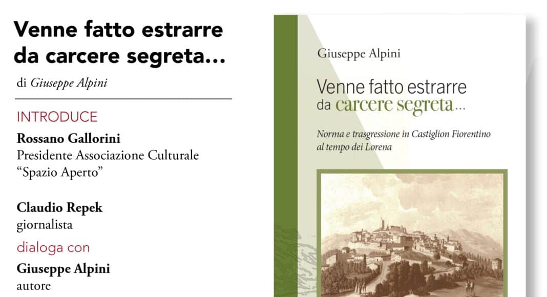 A Castiglioni la presentazione del nuovo libro di Giuseppe Alpini
