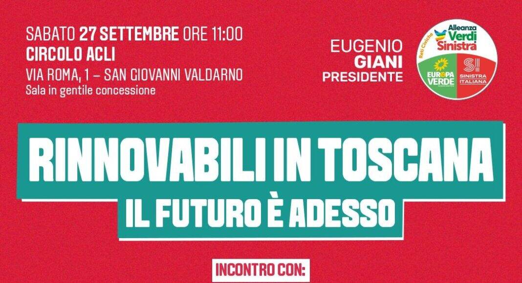 AVS incontro sulle rinnovabili in toscana