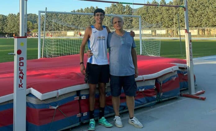 Filippo Misuri dell’Alga Atletica ai vertici dell’atletica giovanile