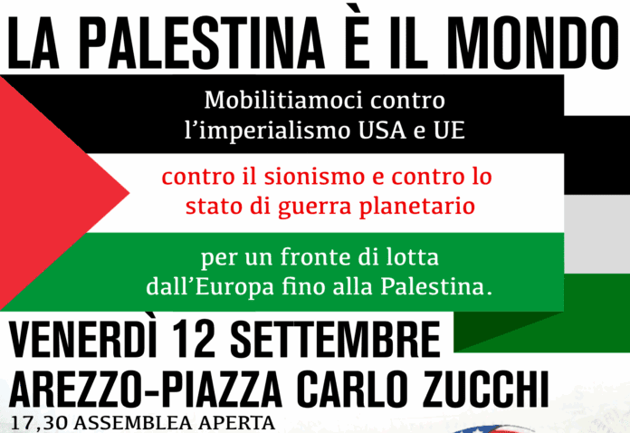 Arezzo la Palestina e la logica coloniale del diritto internazionale