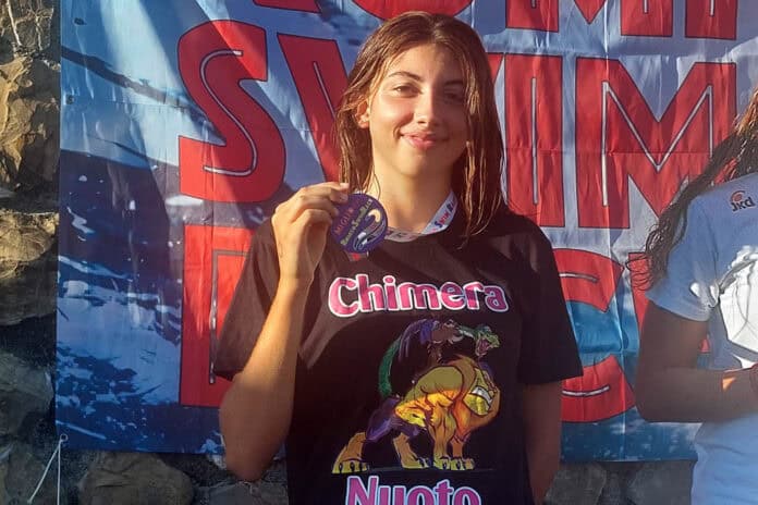 La Chimera Nuoto vince due medaglie in mare alla Romito Swim Race