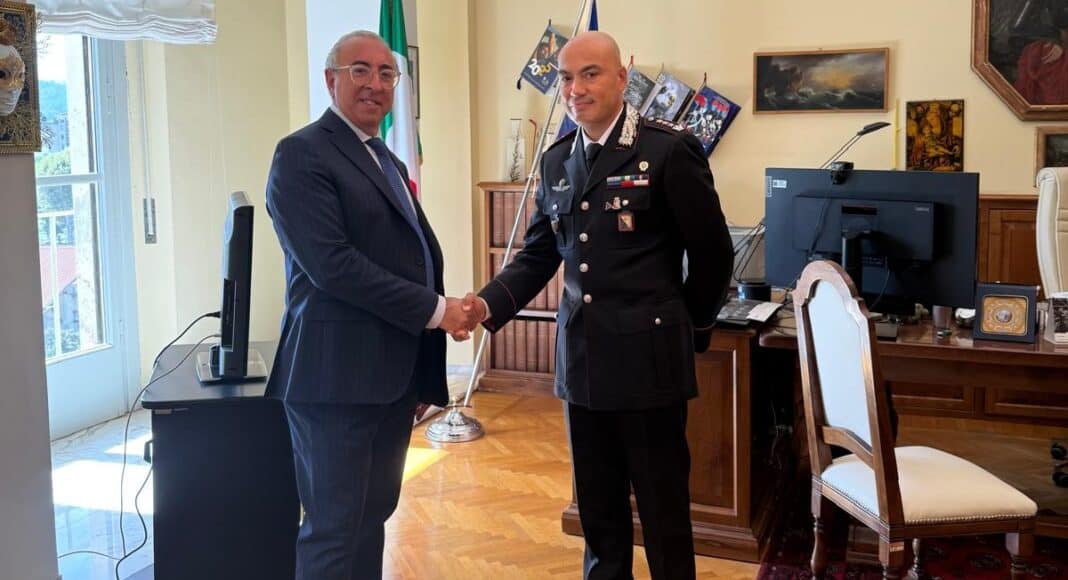 Comandante Col. Pasquale D’Antonio_ Prefetto Di Nuzzo