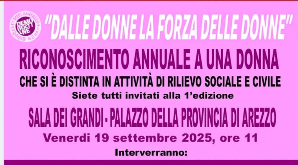 Evento dedicato alle donne nella Sala dei Grandi della Provincia