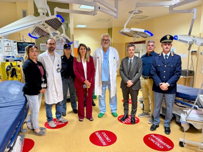 Il questore Tatarelli in visita al Pronto Soccorso e alla Centrale 118