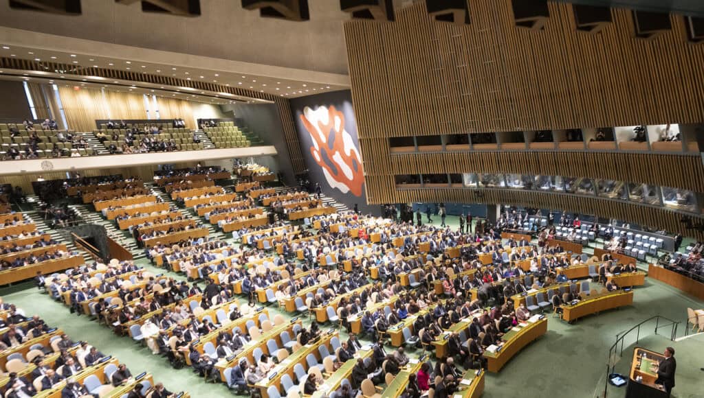 ASSEMBLEA GENERALE DELL' ONU, AULA