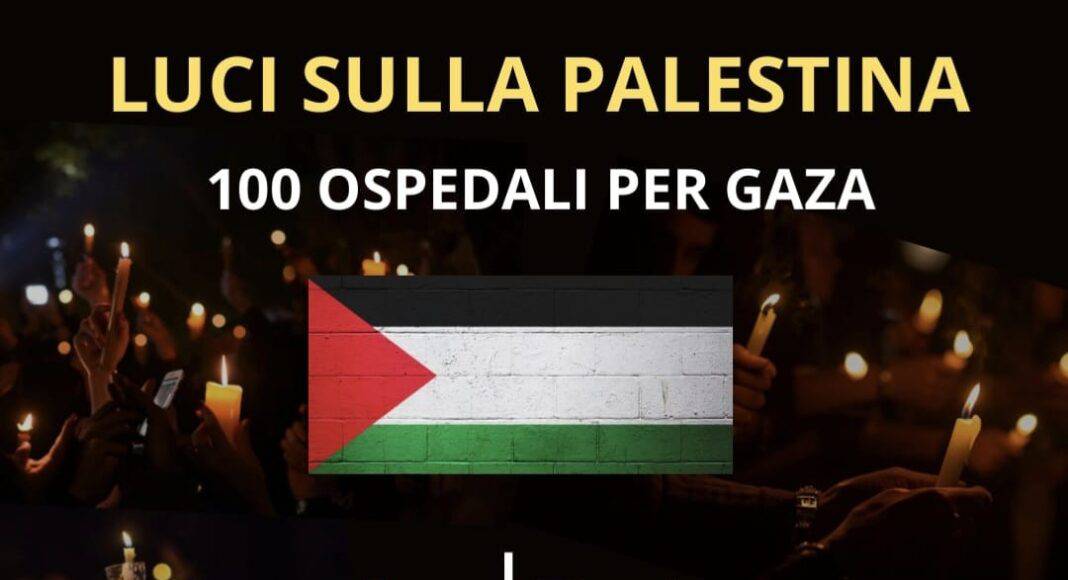 La Conferenza dei sindaci aderisce al flash mob “Luci sulla Palestina”