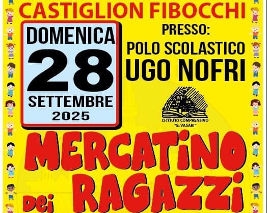 Mercatino dei Ragazzi del Calcit a  Castiglion Fibocchi