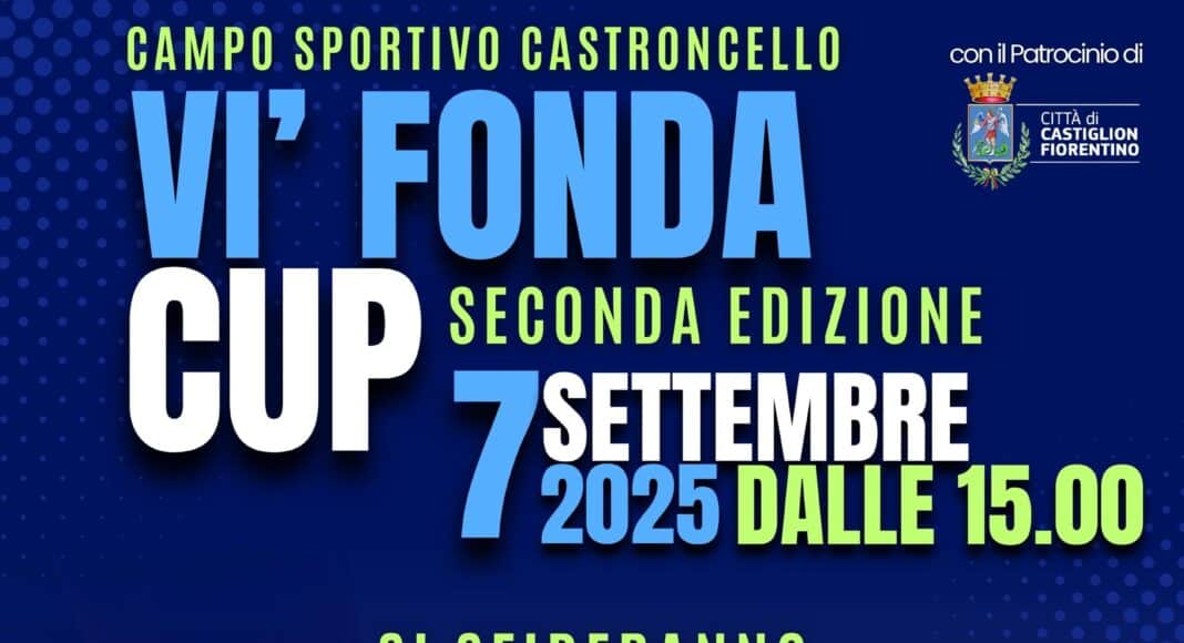 Seconda edizione della ‘vi' Fonda Cup’ a Castroncello