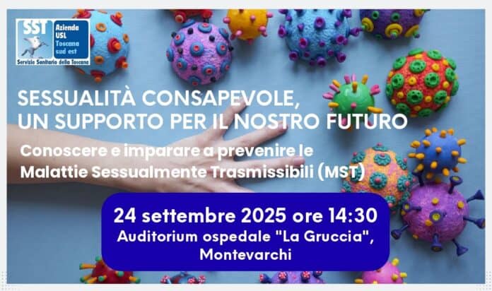 Sessualità: incontro in Valdarno per prevenire malattie trasmissibili