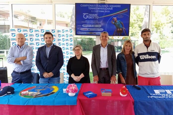 Tennis Giotto ospita i Campionati Italiani a Squadre wheelchair tennis