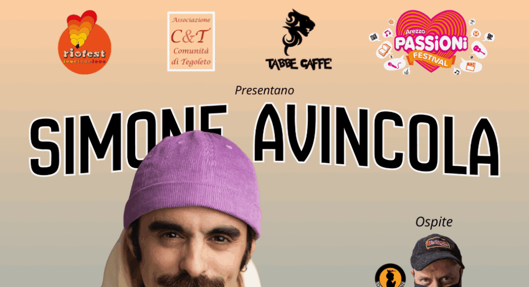 Il cantautore Simone Avincola e Alessandro Gori a Tegoleto