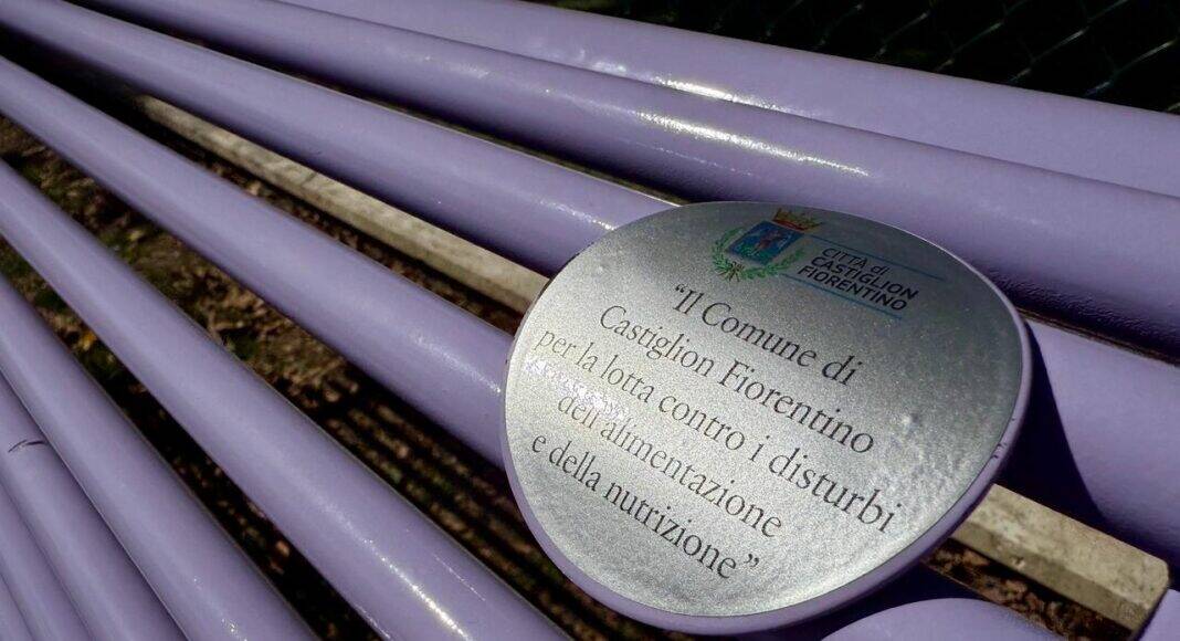 Castiglion Fiorentino: Inaugurata la Panchina Lilla