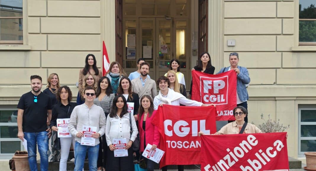 Sciopero e manifestazione dei precari PNRR della Giustizia