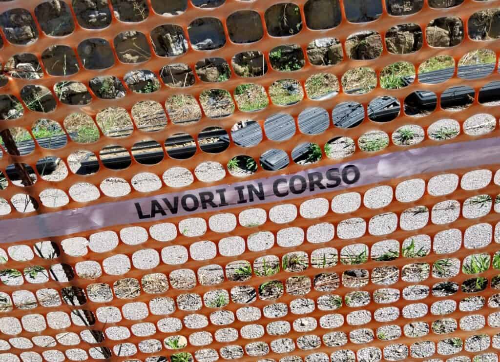 Lavori in corso