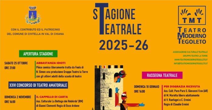 La nuova Stagione del Teatro Moderno di Tegoleto