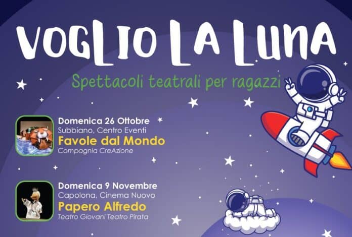 A Capolona e Subbiano decima edizione di VOGLIO LA LUNA