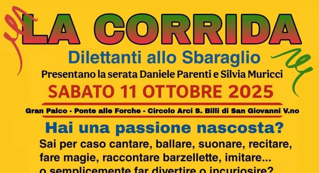 A Ponte alle Forche arriva La Corrida