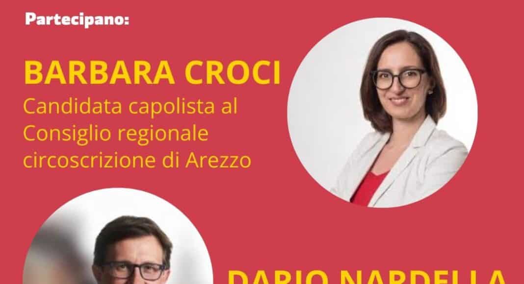 A Sansepolcro un incontro pubblico con Dario Nardella e Barbara Croci