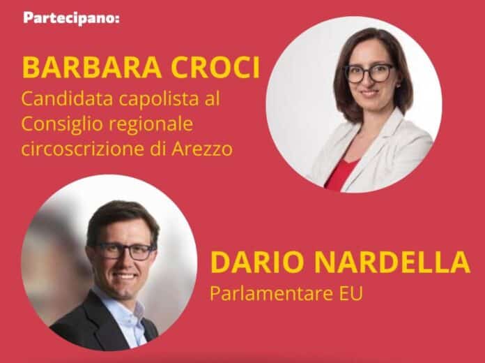A Sansepolcro un incontro pubblico con Dario Nardella e Barbara Croci