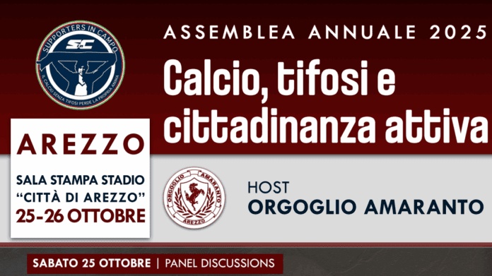 Orgoglio Amaranto ospita l’assemblea nazionale di Supporters in Campo