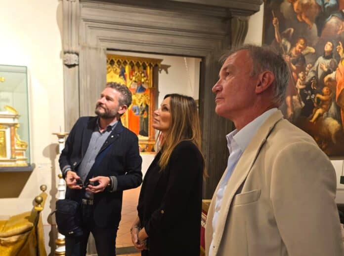 Il Sottosegretario alla Cultura Lucia Borgonzoni in visita in Valdarno