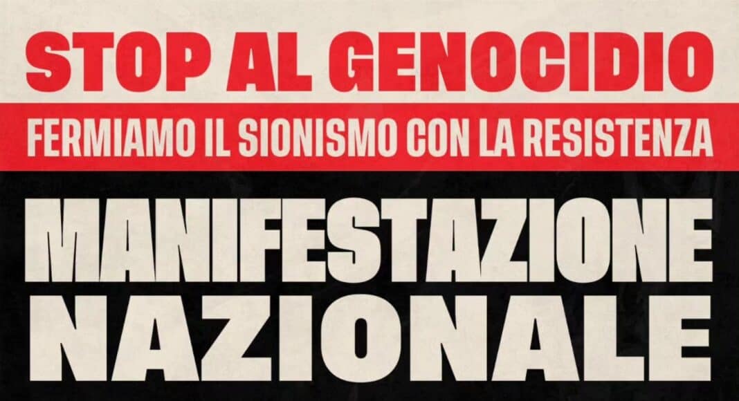 manifestazione resistenza del popolo palestinese