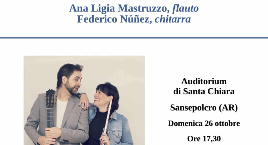 Concerto del duo argentino flauto e chitarra Mastruzzo-Núñez