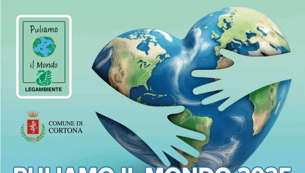 Cortona, Puliamo il mondo si fa in quattro volontari in azione