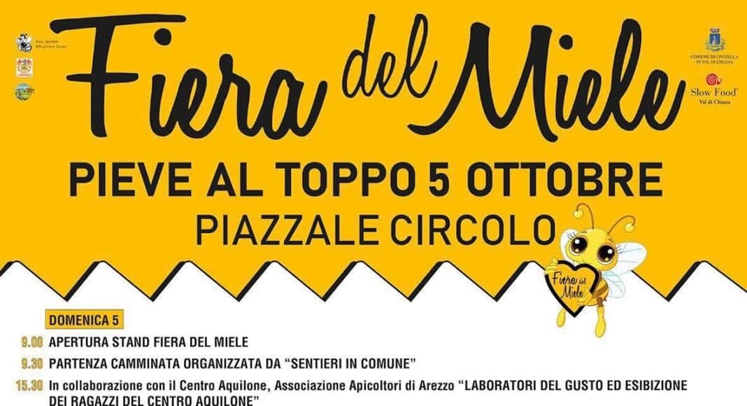 Fiera del Miele il 5 ottobre a Pieve al Toppo con la XXI edizione 