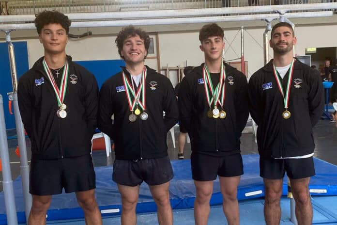 Ginnastica Petrarca - Boncompagni, Badini, Antonini ed Ercolani (1) Ginnastica Petrarca - Boncompagni, Badini, Antonini ed Ercolani