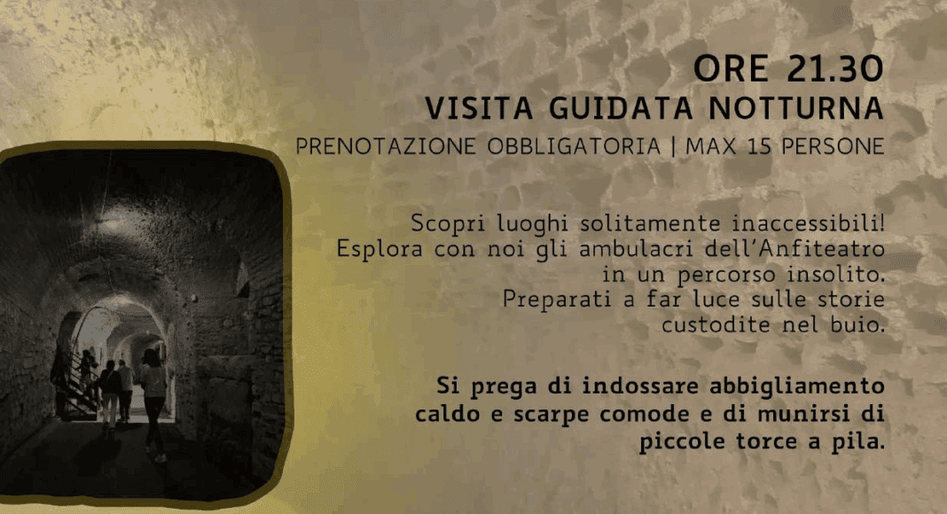 Il Museo Archeologico Nazionale di Arezzo a lume di...torcia!