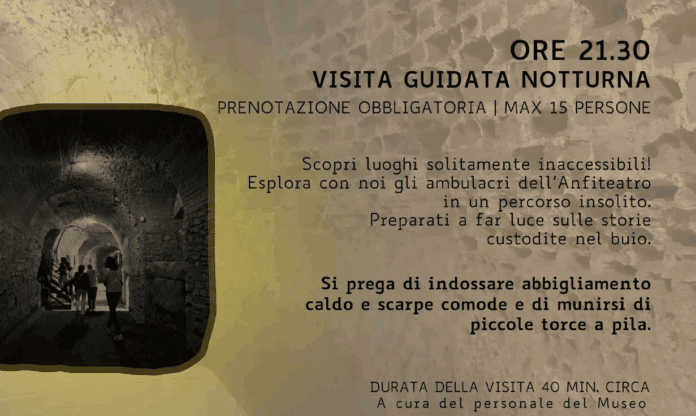 Il Museo Archeologico Nazionale di Arezzo a lume di...torcia!