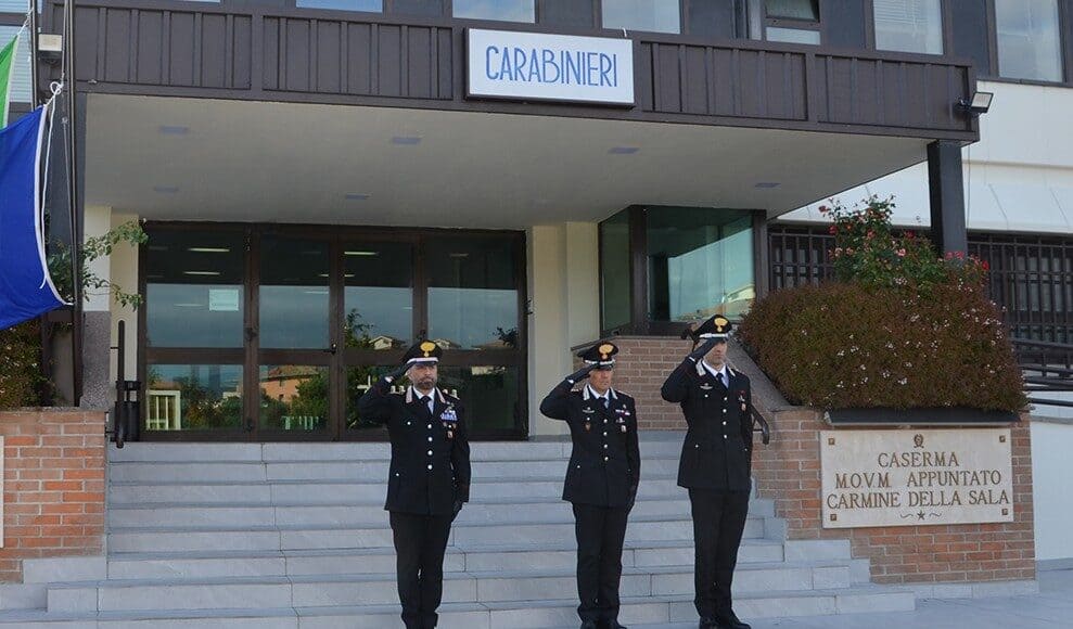 La vicinanza della provincia di Arezzo ai carabinieri in lutto