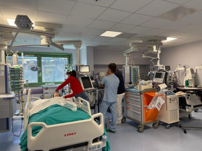 Ospedale San Donato, il team della Rianimazione