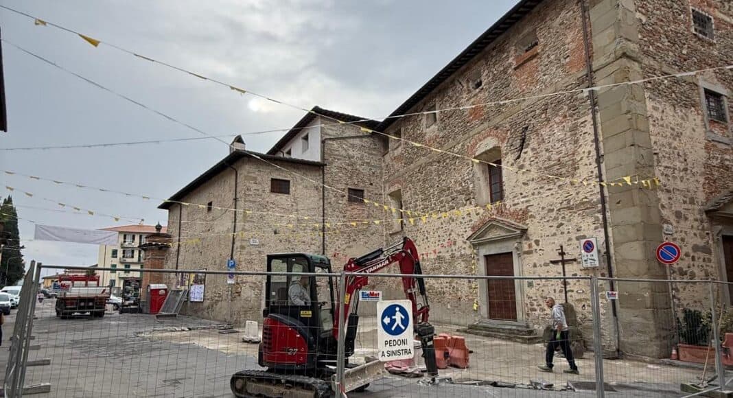 PNRR prosegue la riqualificazione del centro storico di Sansepolcro